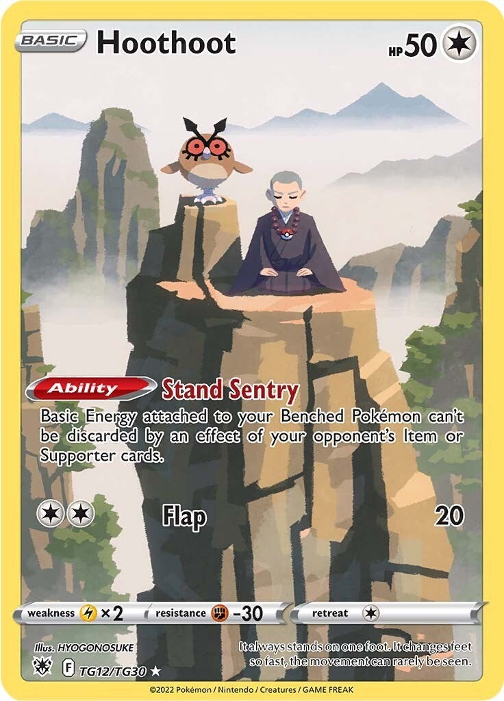Image for Hoothoot (TG12/TG30) (SWSH10: Astral Radiance Trainer Gallery) (SWSH10:TG) - Pokemon