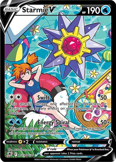 Image for Starmie V (TG13/TG30) (SWSH10: Astral Radiance Trainer Gallery) (SWSH10:TG) - Pokemon