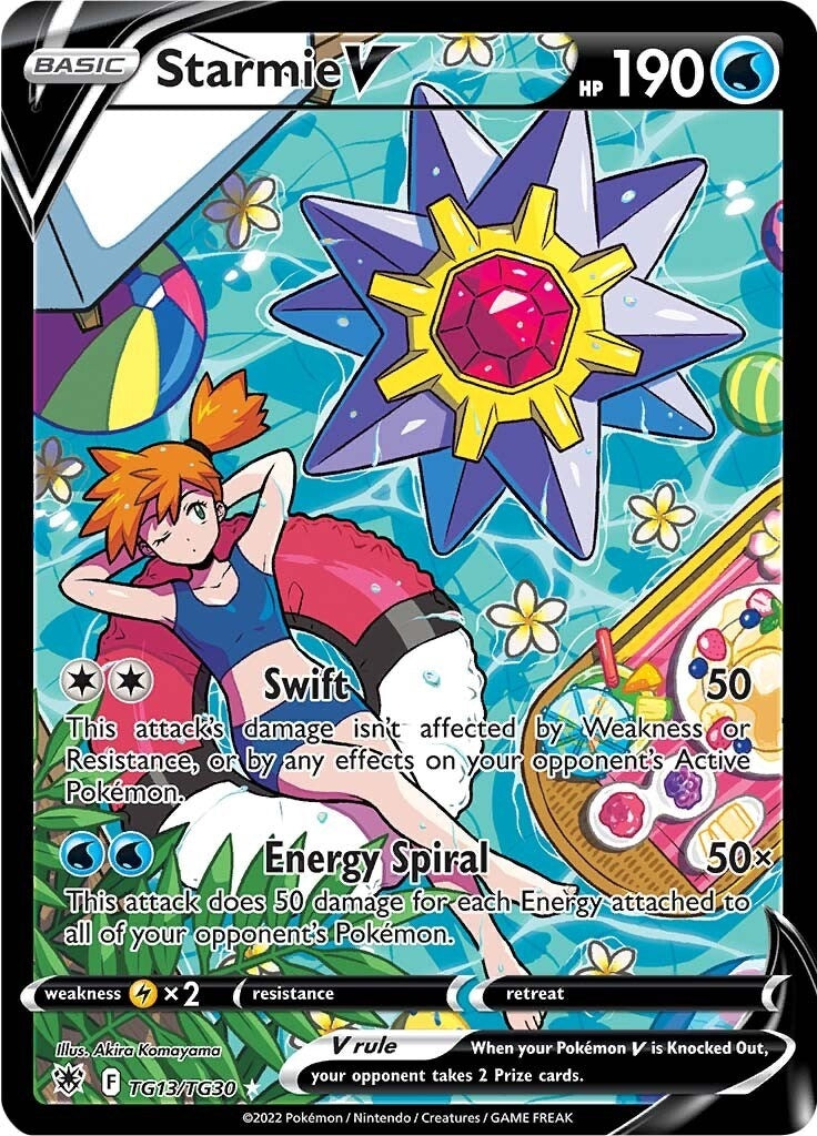 Image for Starmie V (TG13/TG30) (SWSH10: Astral Radiance Trainer Gallery) (SWSH10:TG) - Pokemon