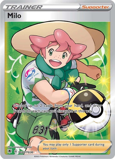 Image for Milo (TG27/TG30) (SWSH10: Astral Radiance Trainer Gallery) (SWSH10:TG) - Pokemon