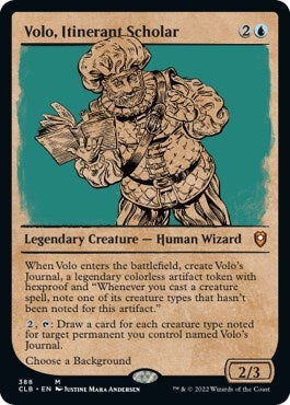 Image for Volo, Itinerant Scholar (Showcase) (388) - Magic: The Gathering