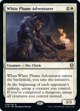 Image for White Plume Adventurer (49) - Magic: The Gathering