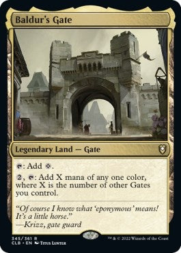 Image for Baldur's Gate (345) - Magic: The Gathering