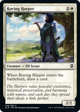 Image for Roving Harper (40) - Magic: The Gathering