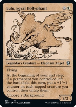 Image for Lulu, Loyal Hollyphant (Showcase) (379) - Magic: The Gathering
