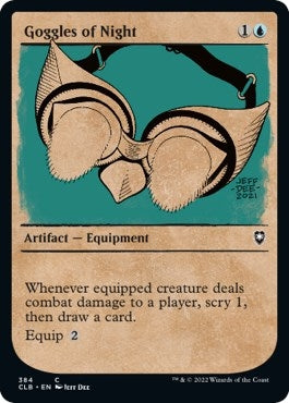 Image for Goggles of Night (Showcase) (384) - Magic: The Gathering