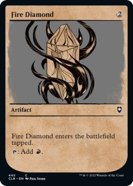 Image for Fire Diamond (Showcase) (445) - Magic: The Gathering