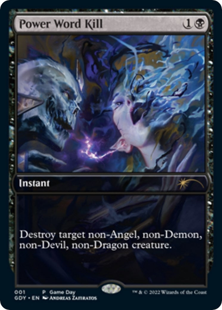 Image for Power Word Kill (1) (Game Day & Store Championship Promos) - Magic: The Gathering