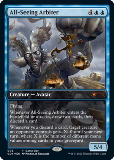 Image for All-Seeing Arbiter (3) (Game Day & Store Championship Promos) - Magic: The Gathering