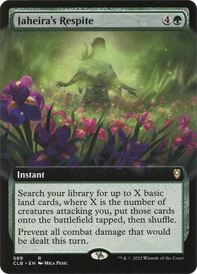 Image for Jaheira's Respite (Extended Art) (589) - Magic: The Gathering