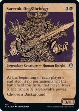 Image for Sarevok, Deathbringer (Showcase) (391) - Magic: The Gathering
