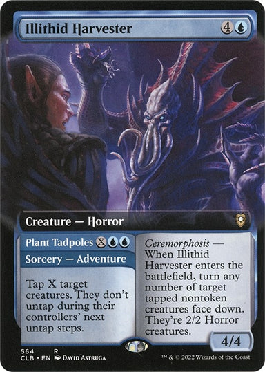 Image for Illithid Harvester (Extended Art) (564) - Magic: The Gathering