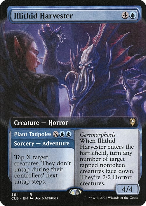 Image for Illithid Harvester (Extended Art) (564) - Magic: The Gathering