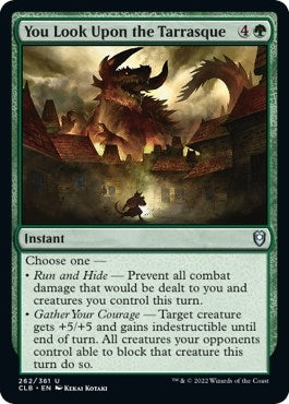 Image for You Look Upon the Tarrasque (262) - Magic: The Gathering