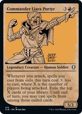 Image for Commander Liara Portyr (Showcase) (418) - Magic: The Gathering