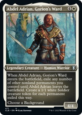 Image for Abdel Adrian, Gorion's Ward (Foil Etched) (471) - Magic: The Gathering