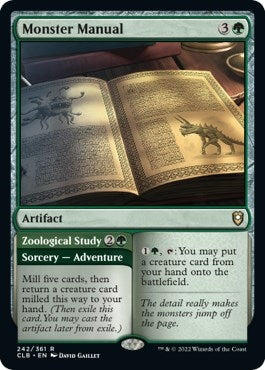 Image for Monster Manual (242) - Magic: The Gathering