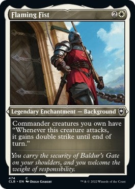 Image for Flaming Fist (Foil Etched) (474) - Magic: The Gathering