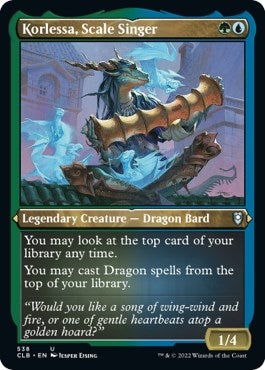Image for Korlessa, Scale Singer (Foil Etched) (538) - Magic: The Gathering