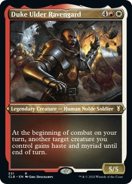 Image for Duke Ulder Ravengard (Foil Etched) (531) - Magic: The Gathering
