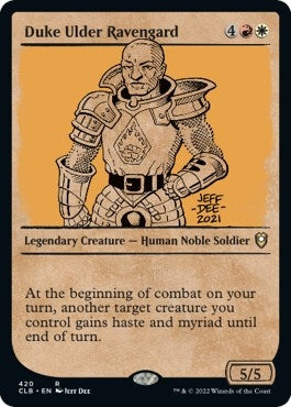 Image for Duke Ulder Ravengard (Showcase) (420) - Magic: The Gathering