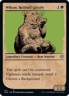 Image for Wilson, Refined Grizzly (Showcase) (411) - Magic: The Gathering