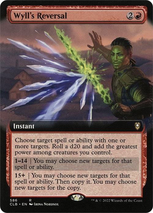 Image for Wyll's Reversal (Extended Art) (586) - Magic: The Gathering