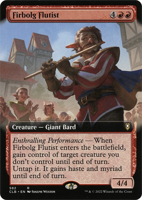 Image for Firbolg Flutist (Extended Art) (582) - Magic: The Gathering