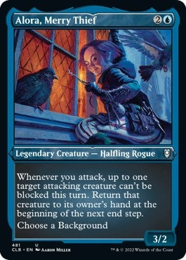 Image for Alora, Merry Thief (Foil Etched) (481) - Magic: The Gathering