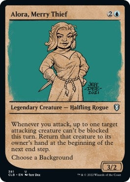 Image for Alora, Merry Thief (Showcase) (381) - Magic: The Gathering