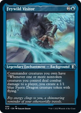 Image for Feywild Visitor (Foil Etched) (484) - Magic: The Gathering