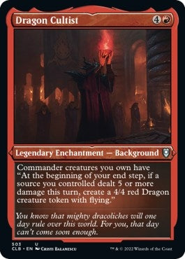 Image for Dragon Cultist (Foil Etched) (503) - Magic: The Gathering