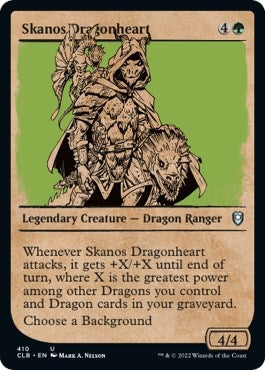 Image for Skanos Dragonheart (Showcase) (410) - Magic: The Gathering