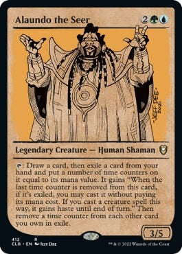 Image for Alaundo the Seer (Showcase) (412) - Magic: The Gathering
