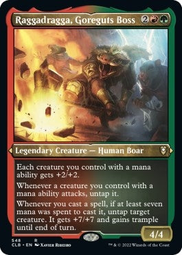 Image for Raggadragga, Goreguts Boss (Foil Etched) (548) - Magic: The Gathering