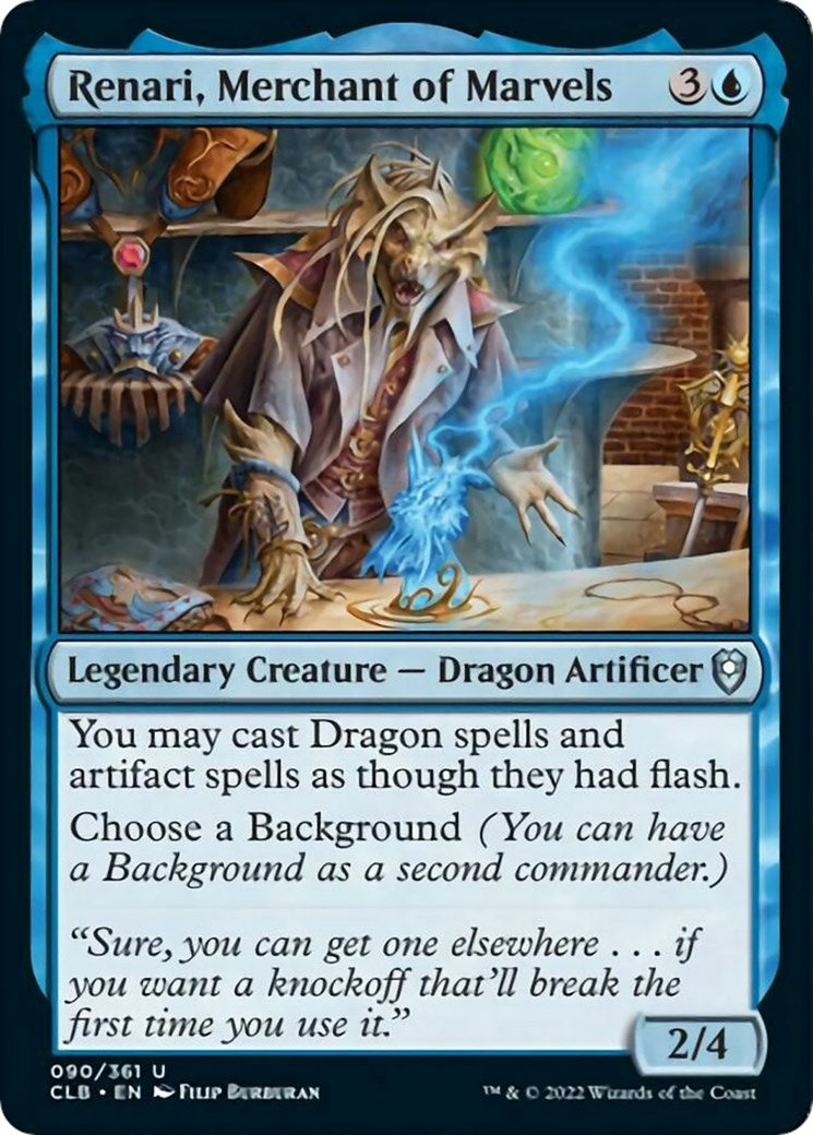 Image for Renari, Merchant of Marvels (90) - Magic: The Gathering