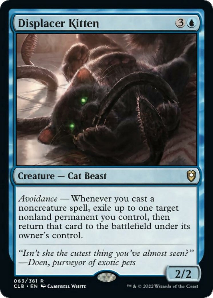 Image for Displacer Kitten (63) - Magic: The Gathering