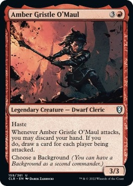 Image for Amber Gristle O'Maul (159) - Magic: The Gathering