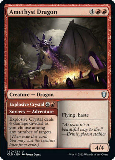 Image for Amethyst Dragon (160) - Magic: The Gathering