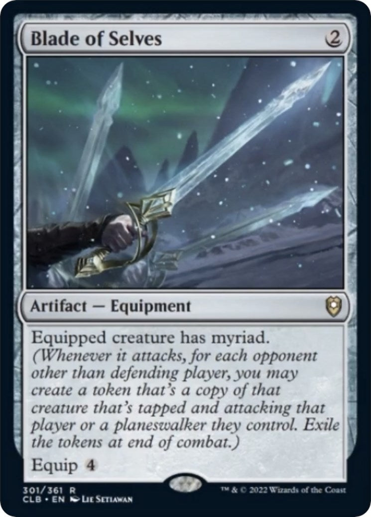 Image for Blade of Selves (301) (CLB) - Magic: The Gathering