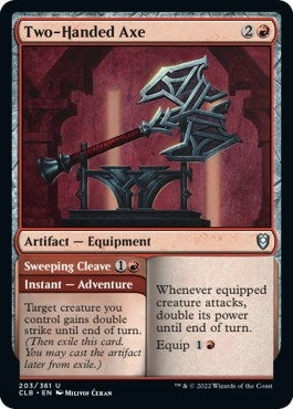 Image for Two-Handed Axe (203) - Magic: The Gathering