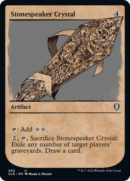 Image for Stonespeaker Crystal (Showcase) (450) - Magic: The Gathering
