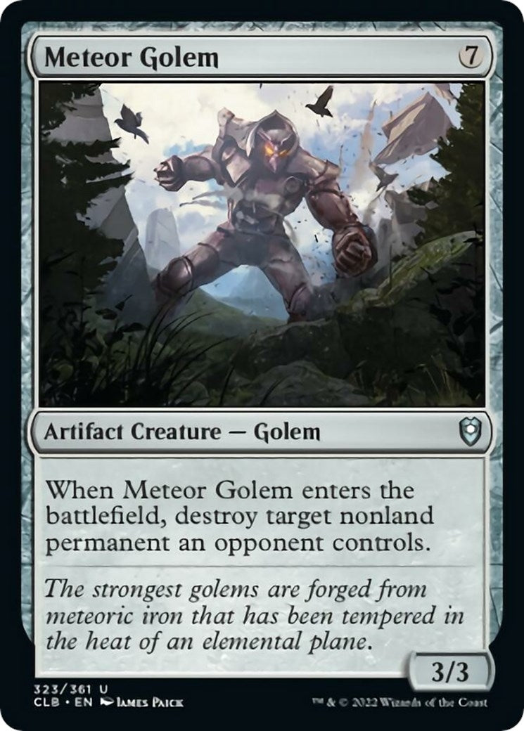 Image for Meteor Golem (323) - Magic: The Gathering