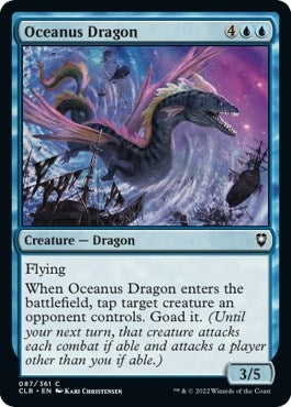 Image for Oceanus Dragon (87) - Magic: The Gathering