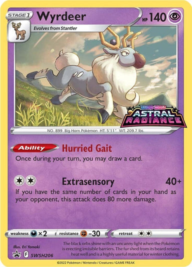 Image for Wyrdeer - SWSH206 (SWSH206) (SWSH: Sword & Shield Promo Cards) - Pokemon