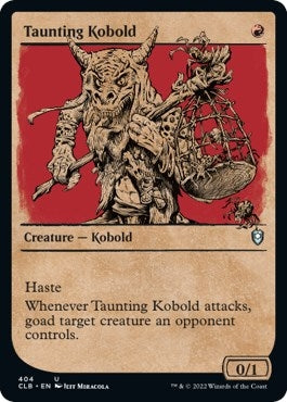 Image for Taunting Kobold (Showcase) (404) - Magic: The Gathering