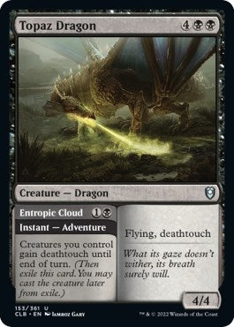 Image for Topaz Dragon (153) - Magic: The Gathering