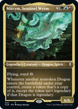 Image for Miirym, Sentinel Wyrm (Foil Etched) (542) - Magic: The Gathering