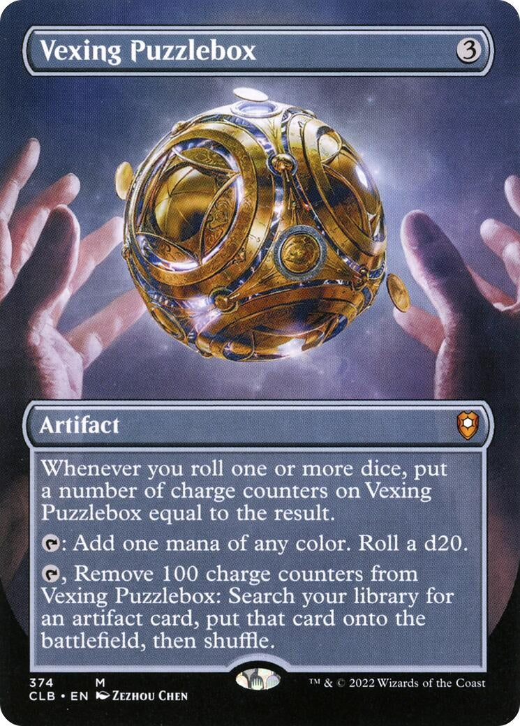 Image for Vexing Puzzlebox (Borderless) (374) - Magic: The Gathering