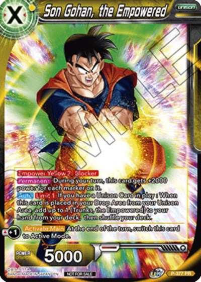 P-377  - Son Gohan, the Empowered